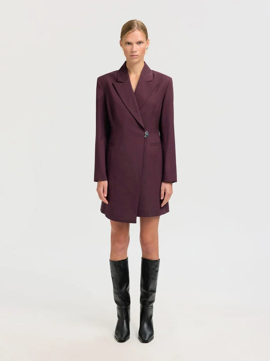 Lisa blazer dress Fig