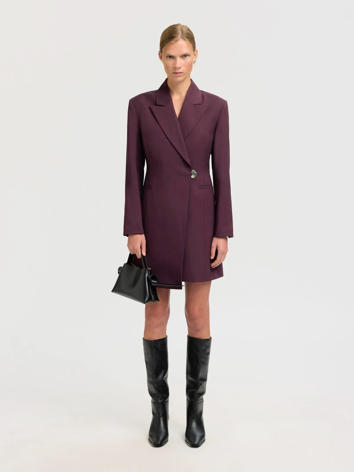 Lisa blazer dress Fig