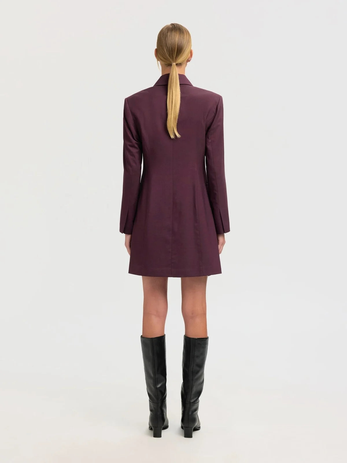 Lisa blazer dress Fig