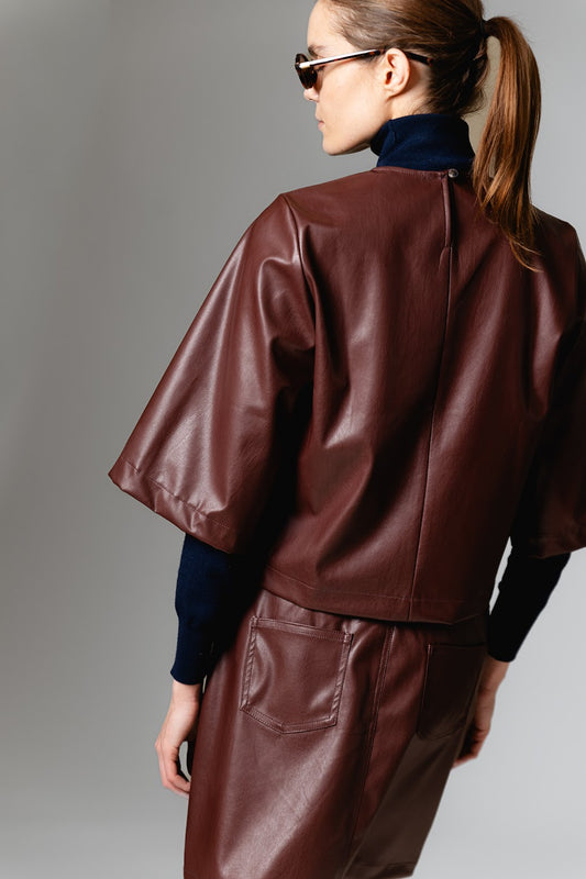 Blues skirt Marron