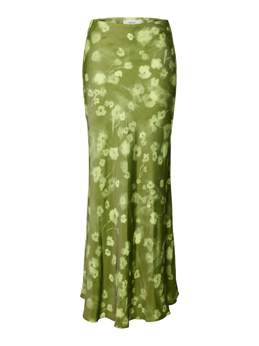 Fiona-lena HW ankle skirt Flower