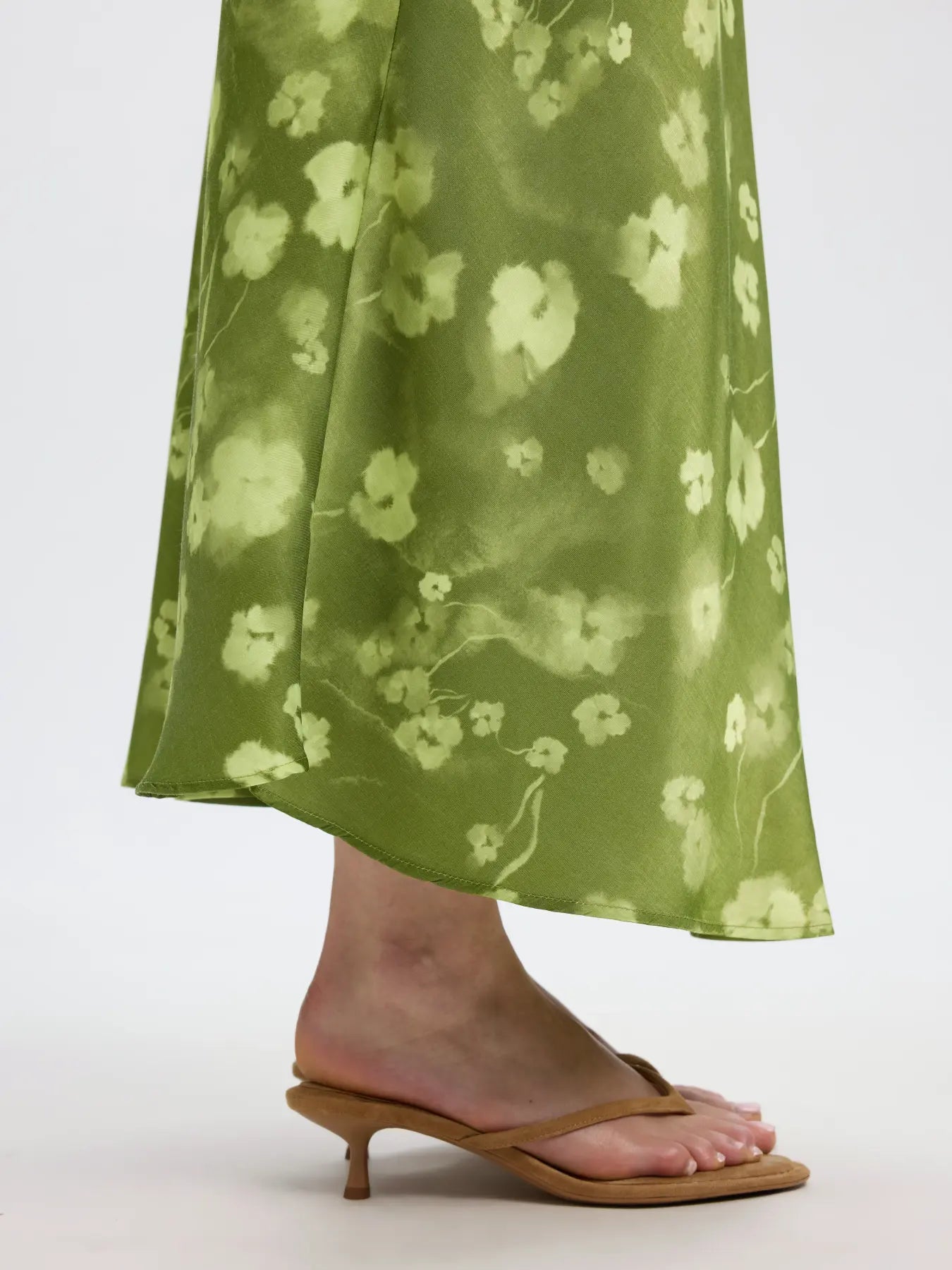 Fiona-lena HW ankle skirt Flower