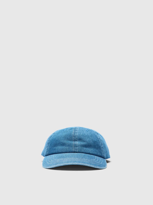 Winny denim logo cap Medium blue denim