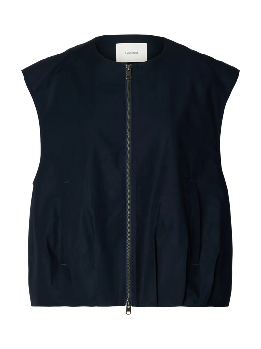 Kylie vest Dark Sapphire