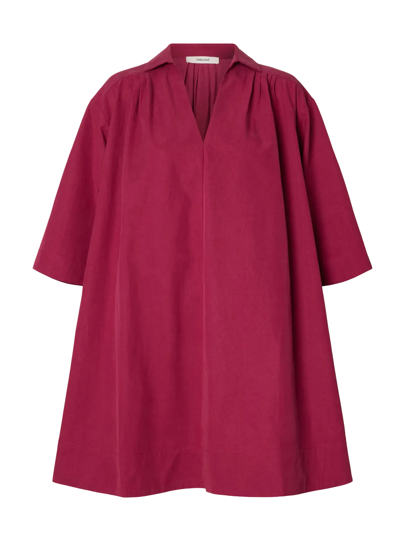 Talia oversize 3/4 short dress Anemone