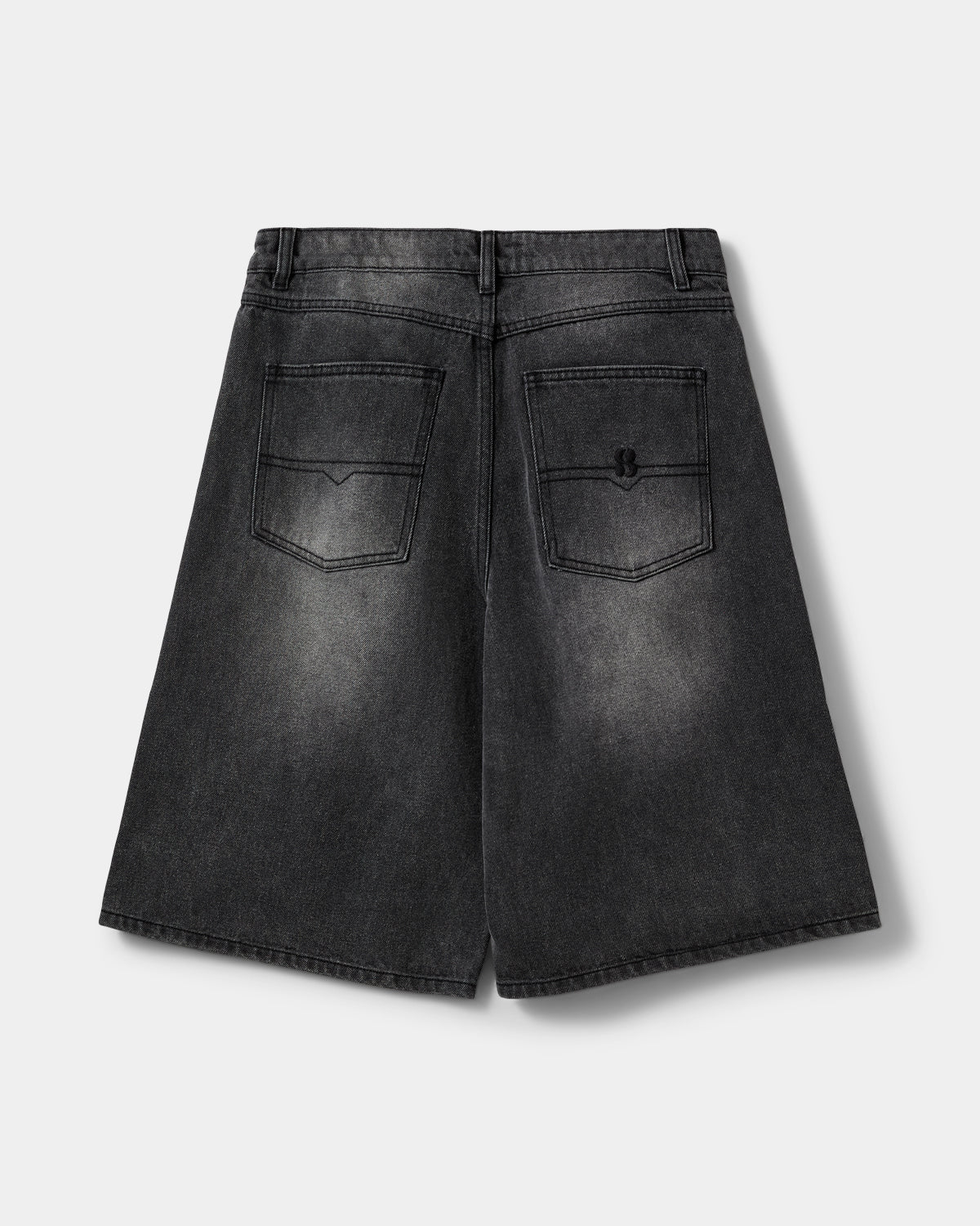 Stoke oversized shorts Washed black