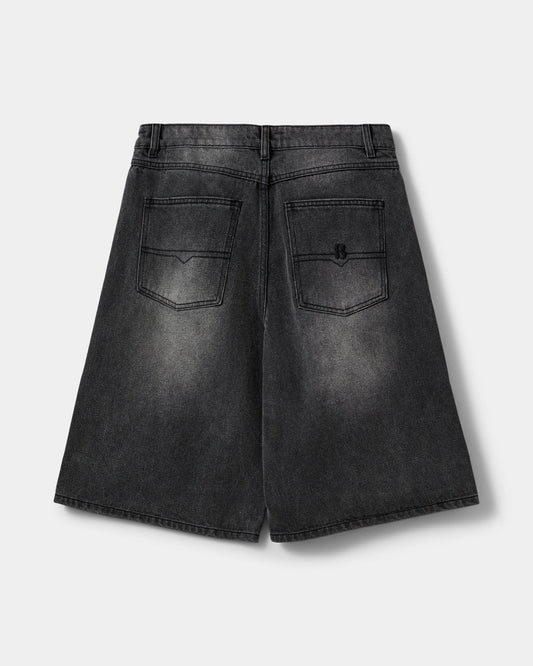 Stoke oversized shorts Washed black