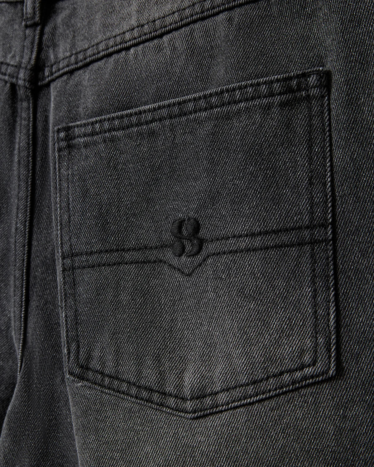 Stoke oversized shorts Washed black