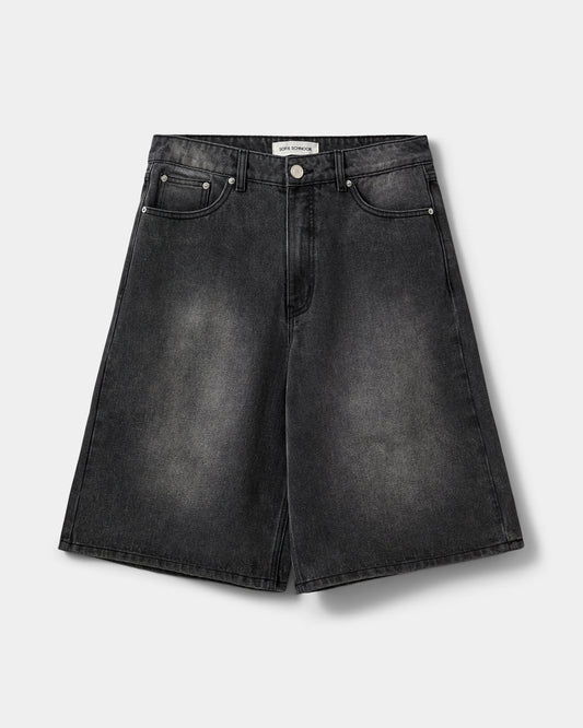 Stoke oversized shorts Washed black