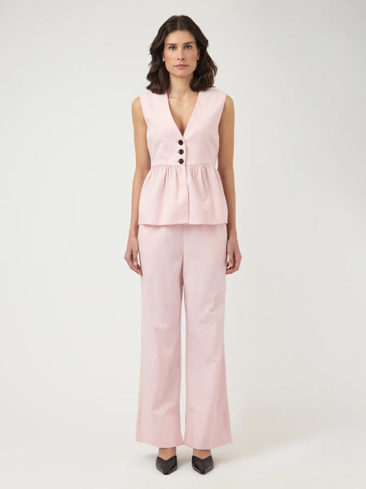 Strima HW linen blend pants Ballerina