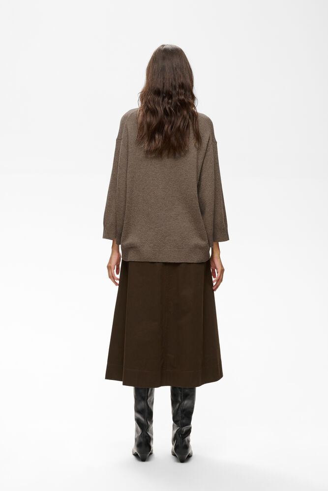 Tally monika highneck Chocolate brown