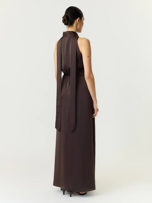 Thea Maxi Dress NOOS Coffee bean