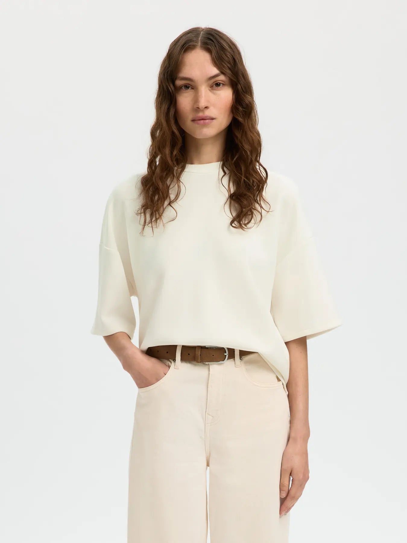 Oversized tenny tee NOOS Snow white