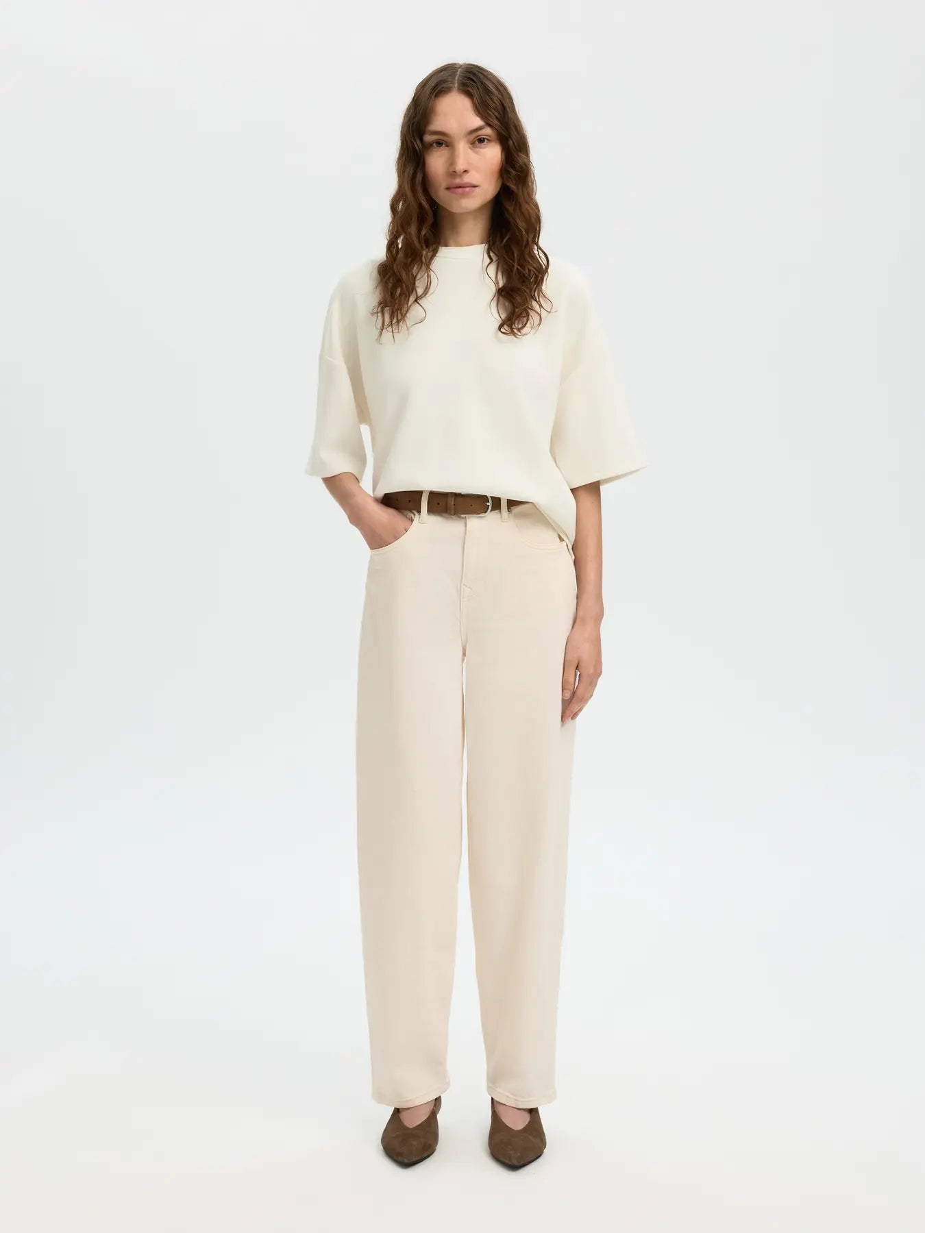 Oversized tenny tee NOOS Snow white