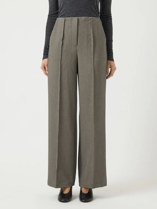 Reema HW pants Grey melange