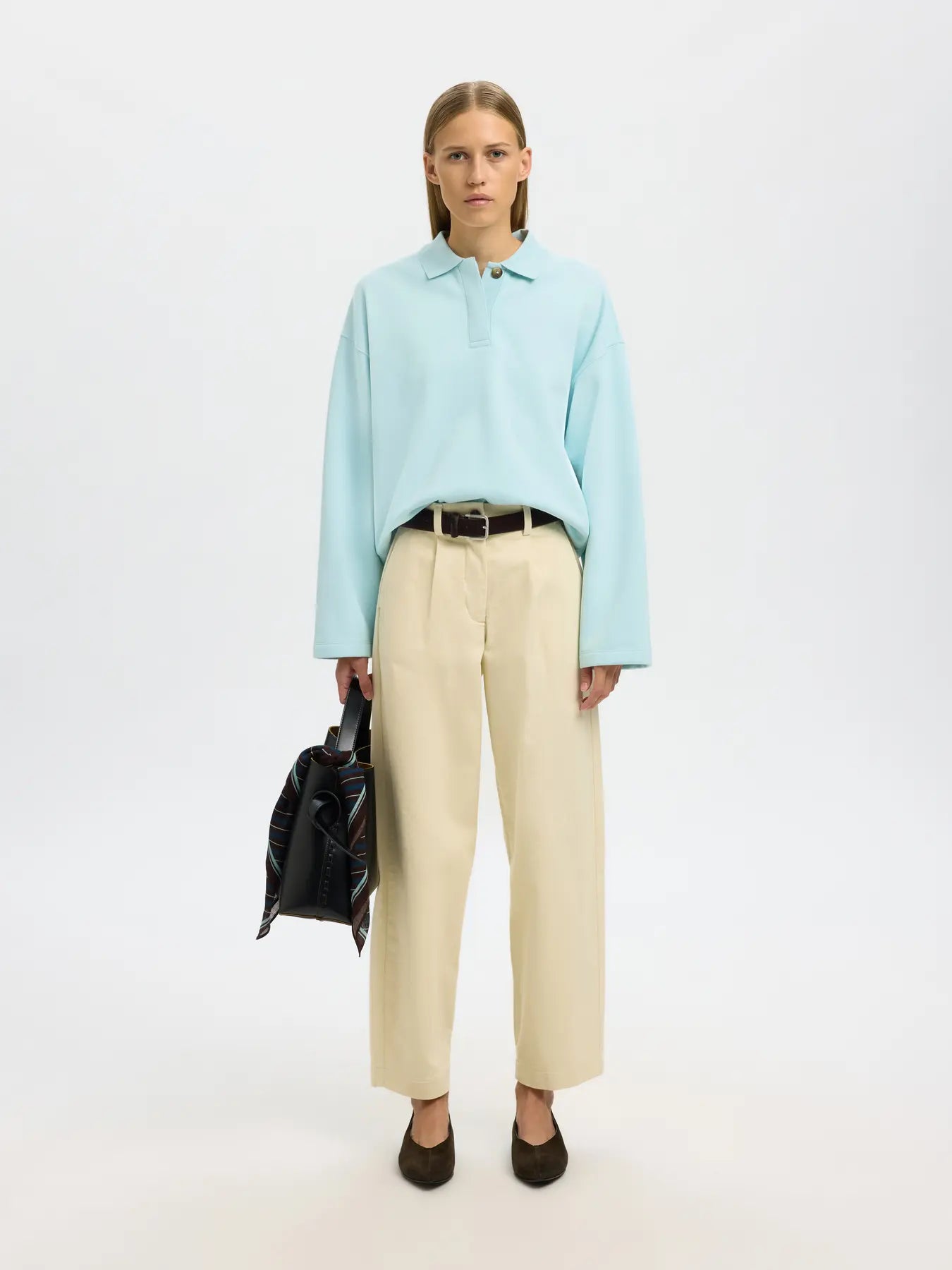 Ari Gia Polo Sweat Blue Glow