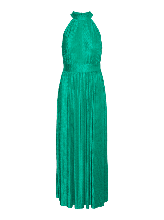 Halterneck long dress