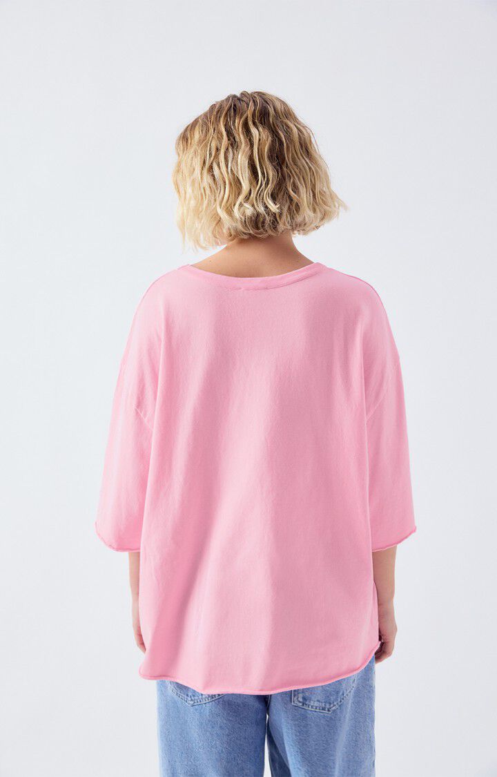 Ykobow T-shirt ample col rond Bonbon