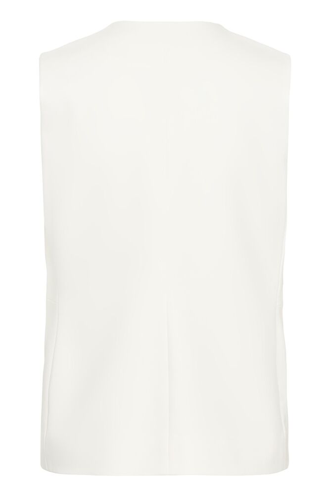 Zella hip waistcoat Wisper white